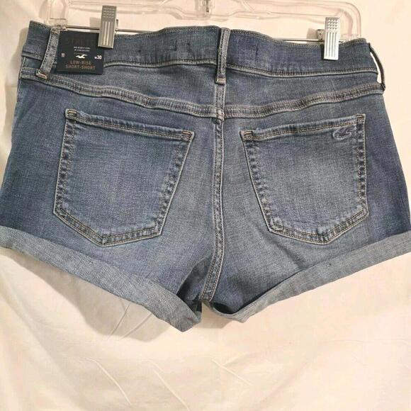 Hollister Advanced Stretch 11 Low Rise New Short Short W30 Fitted 2-in (76-5) - Picture 6 of 10